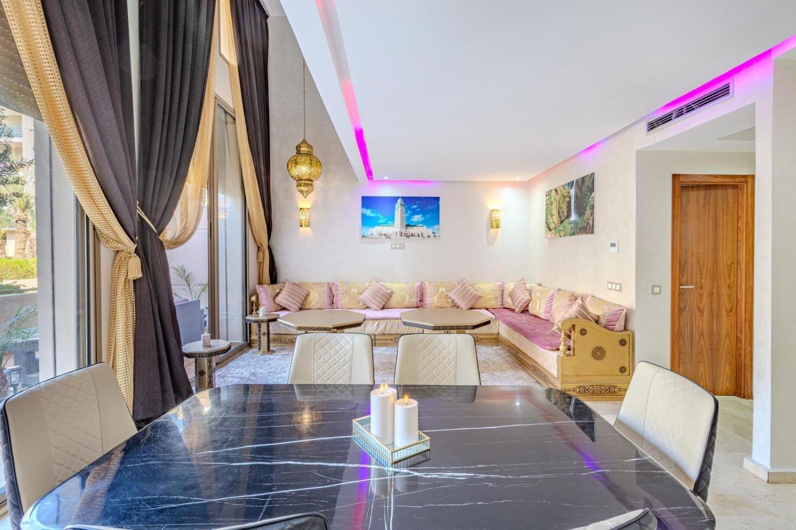 Royal Deluxe Gold - Marrakech, Luxe Pool View Daire Marakeş Dış mekan fotoğraf