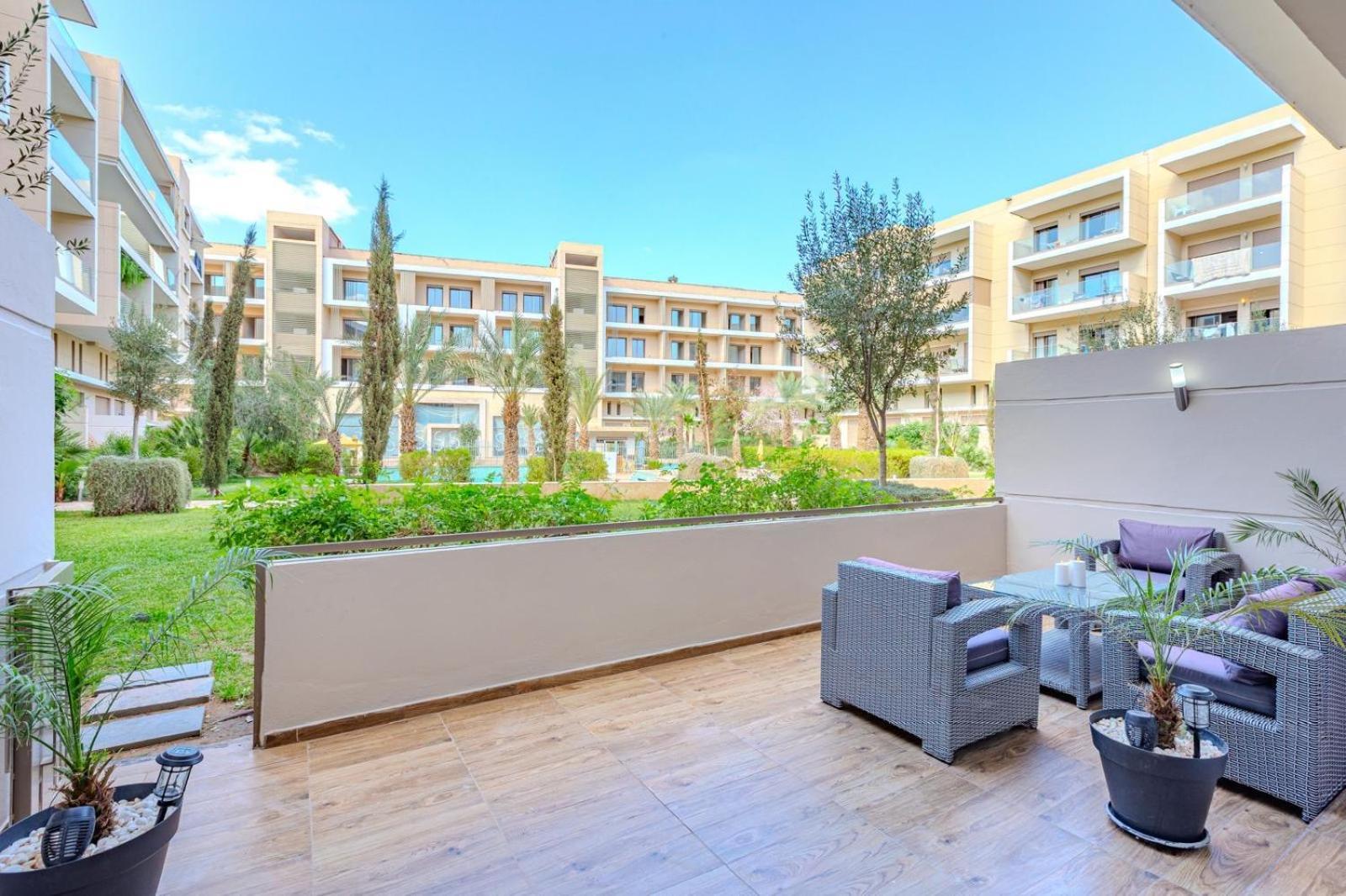 Royal Deluxe Gold - Marrakech, Luxe Pool View Daire Marakeş Dış mekan fotoğraf