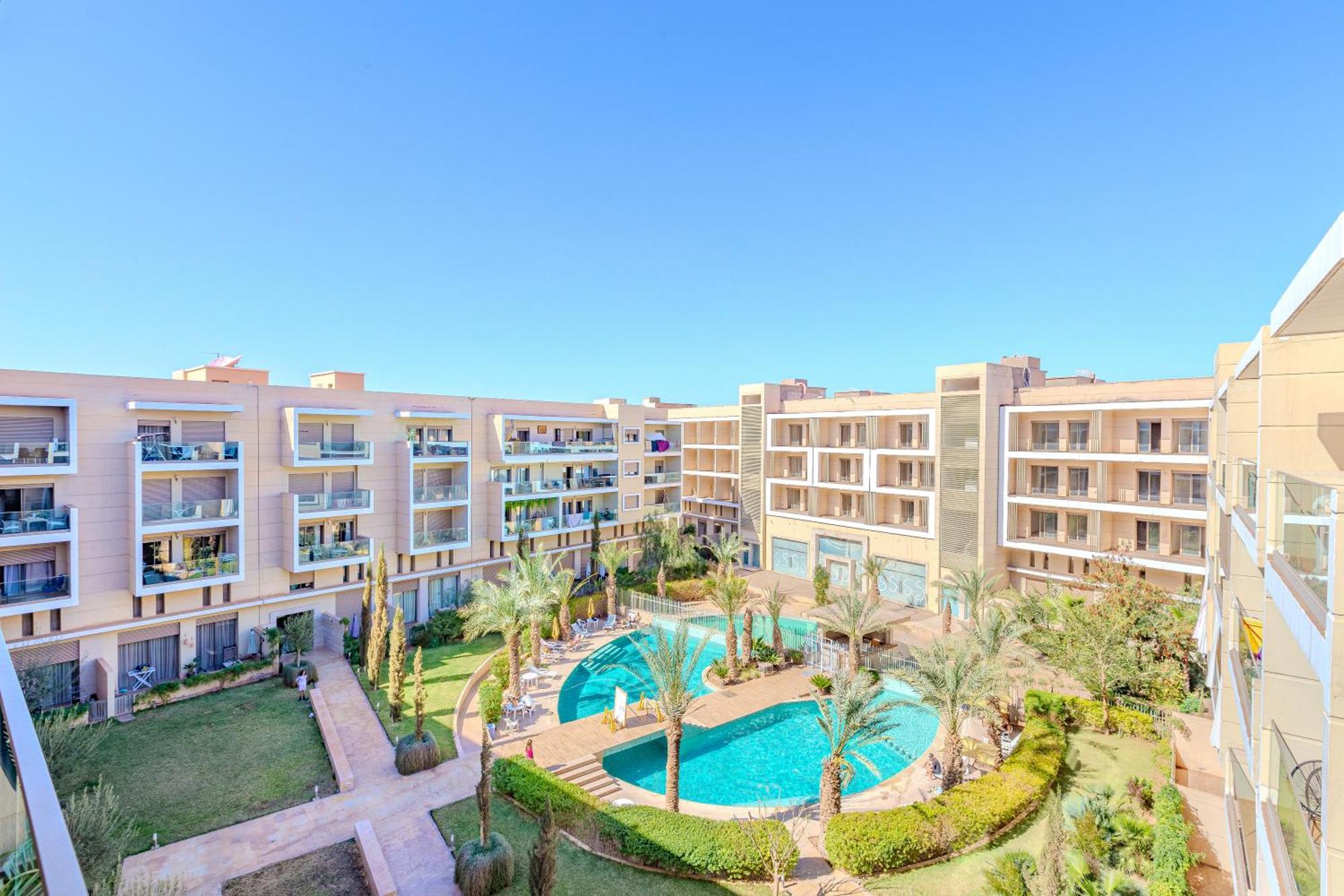 Royal Deluxe Gold - Marrakech, Luxe Pool View Daire Marakeş Dış mekan fotoğraf
