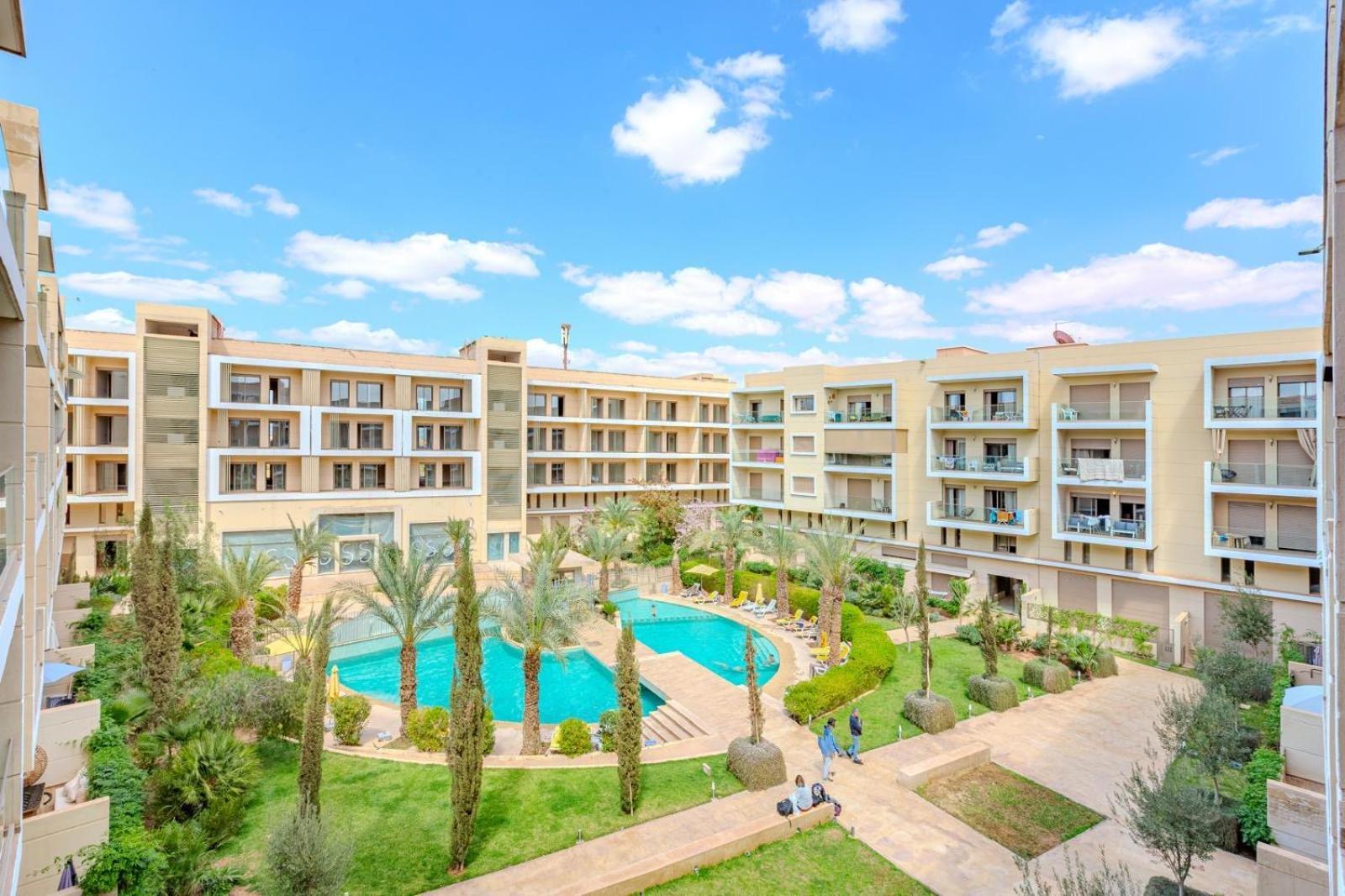 Royal Deluxe Gold - Marrakech, Luxe Pool View Daire Marakeş Dış mekan fotoğraf